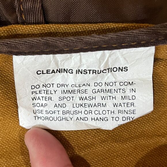 Vintage 60s American Field Made in USA Hunting Vest Canvas Game Pocket Size XL - Picture 9 of 12